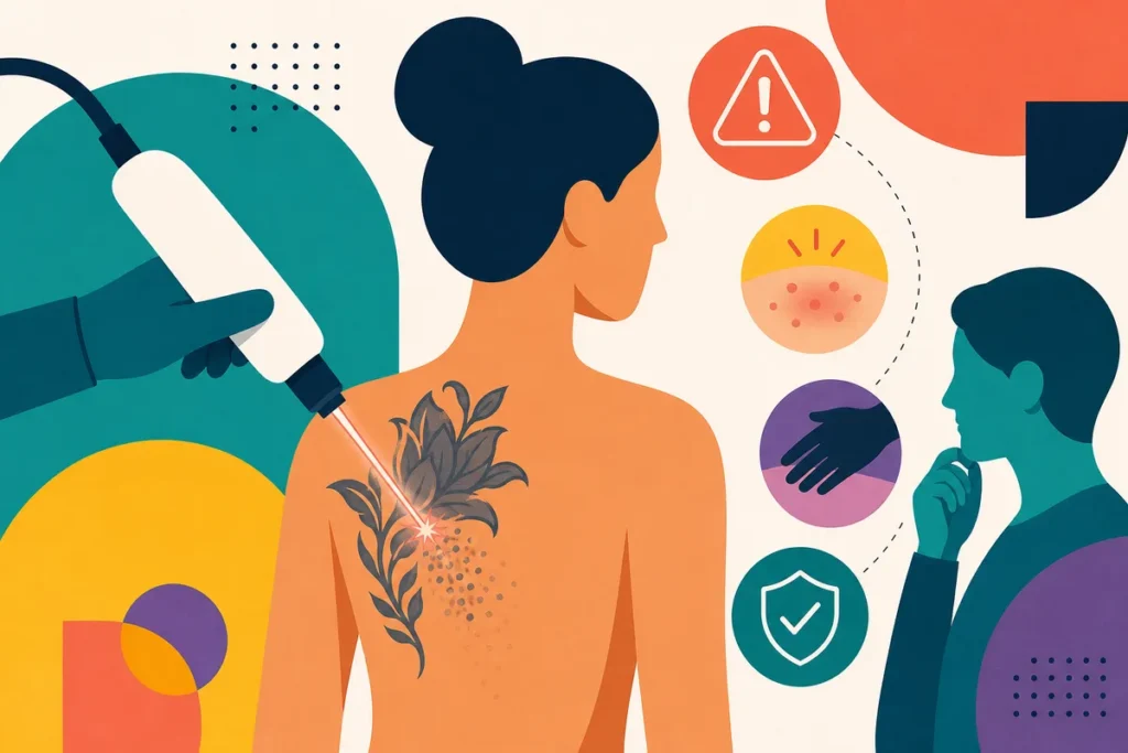 Remoção de Tatuagem a Laser: Riscos e Como Evitá-los