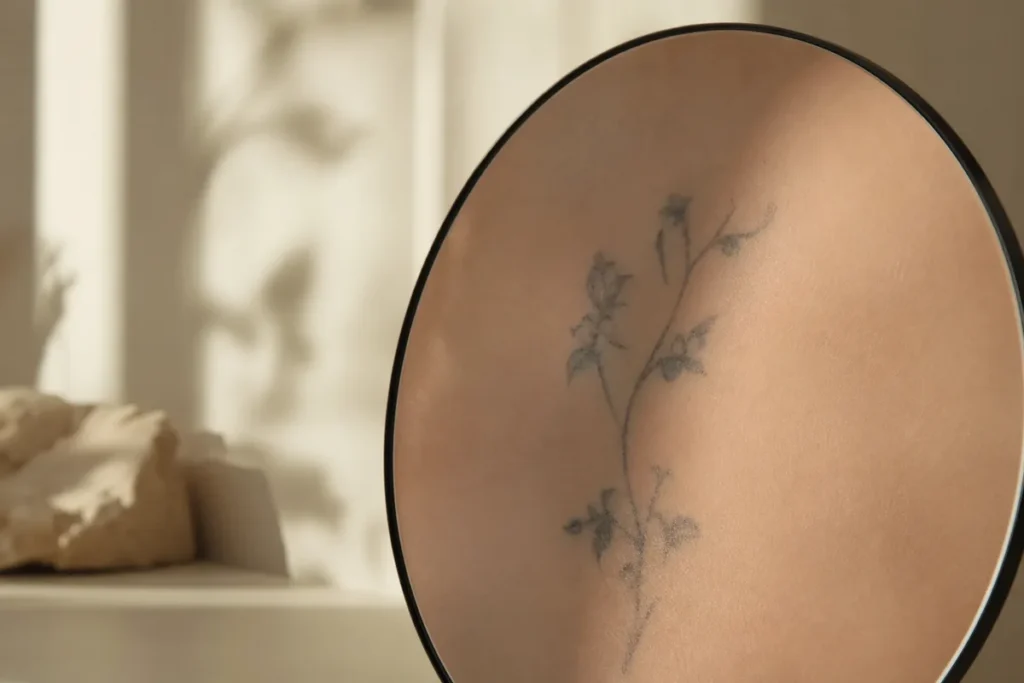 Remoção de Tatuagem no Rosto Antes e Depois