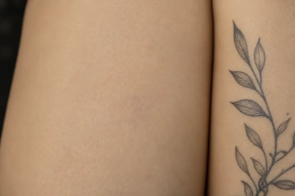 Pele Pronta para Tatuagem Após Remoção Laser