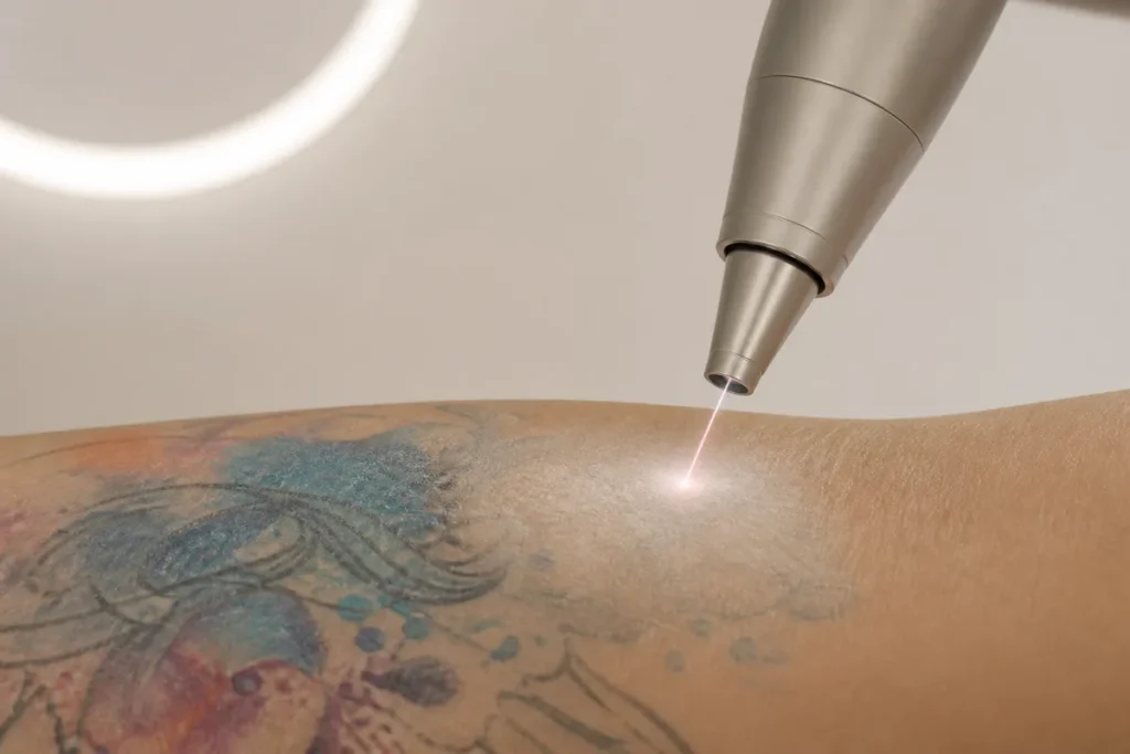 Evolução Laser: Remoção de Tatuagem Colorida
